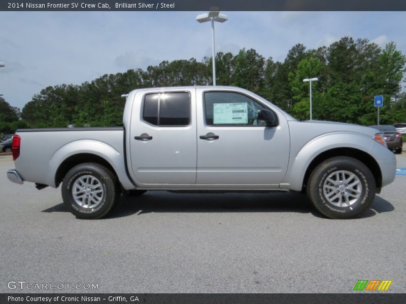 Brilliant Silver / Steel 2014 Nissan Frontier SV Crew Cab