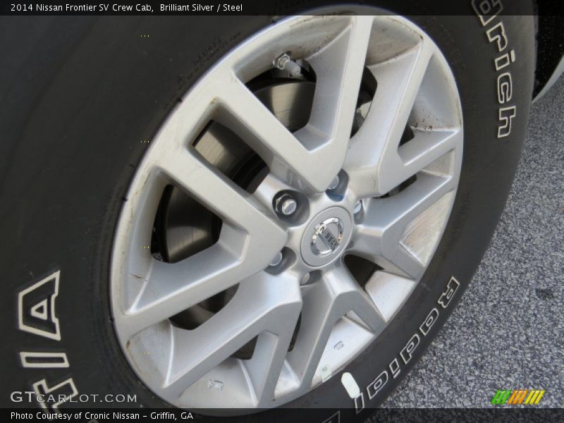 Brilliant Silver / Steel 2014 Nissan Frontier SV Crew Cab