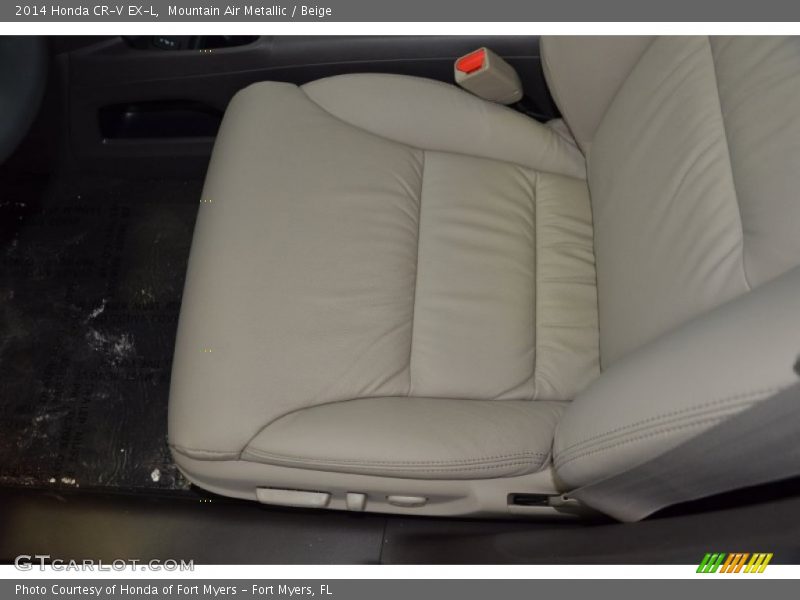 Mountain Air Metallic / Beige 2014 Honda CR-V EX-L