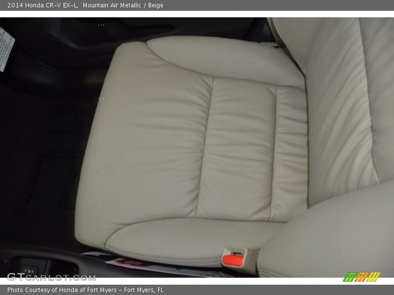 Mountain Air Metallic / Beige 2014 Honda CR-V EX-L