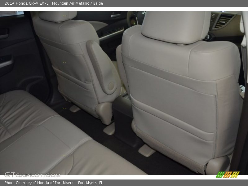 Mountain Air Metallic / Beige 2014 Honda CR-V EX-L
