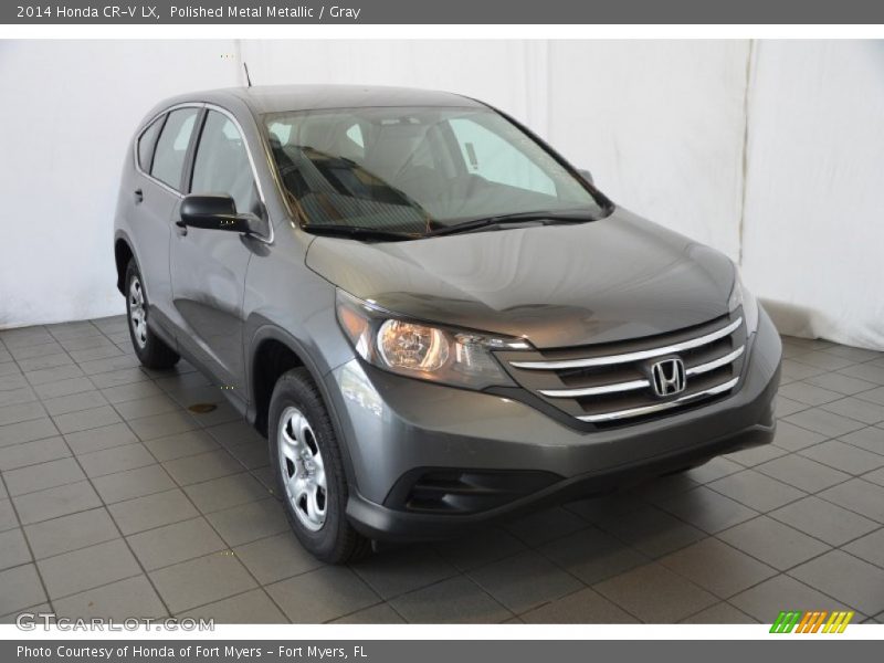 Polished Metal Metallic / Gray 2014 Honda CR-V LX