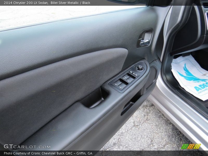 Billet Silver Metallic / Black 2014 Chrysler 200 LX Sedan