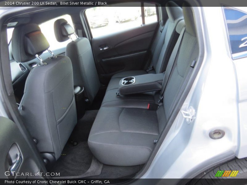 Billet Silver Metallic / Black 2014 Chrysler 200 LX Sedan