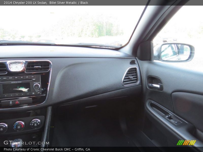 Billet Silver Metallic / Black 2014 Chrysler 200 LX Sedan