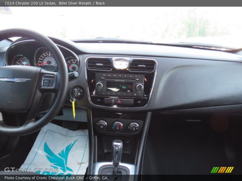 Billet Silver Metallic / Black 2014 Chrysler 200 LX Sedan