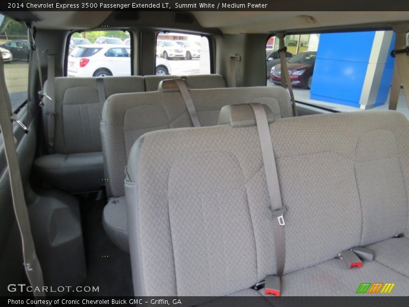 Summit White / Medium Pewter 2014 Chevrolet Express 3500 Passenger Extended LT