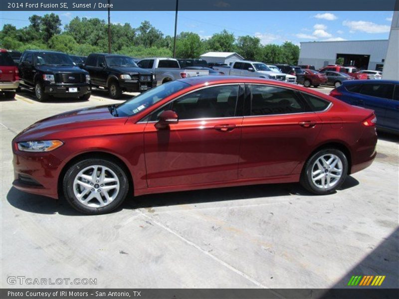 Sunset / Dune 2014 Ford Fusion SE