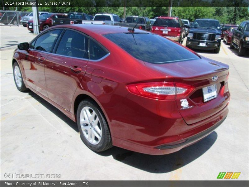 Sunset / Dune 2014 Ford Fusion SE