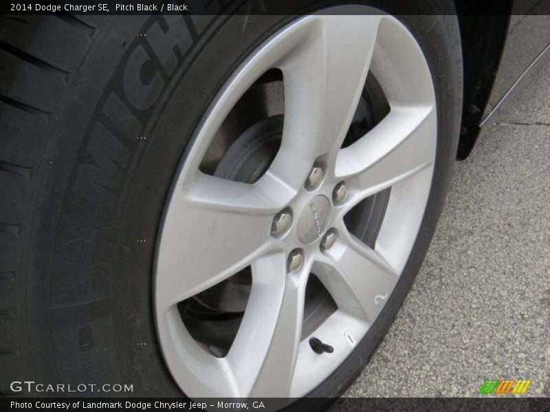Pitch Black / Black 2014 Dodge Charger SE