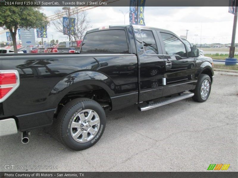 Tuxedo Black / Steel Grey 2014 Ford F150 XLT SuperCab