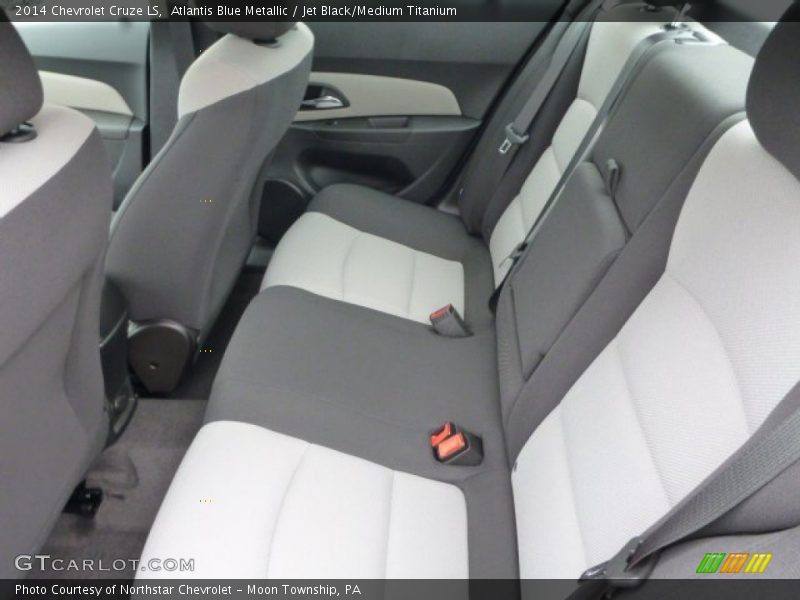 Atlantis Blue Metallic / Jet Black/Medium Titanium 2014 Chevrolet Cruze LS