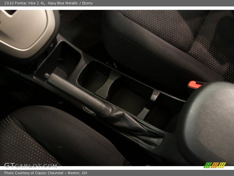 Navy Blue Metallic / Ebony 2010 Pontiac Vibe 2.4L