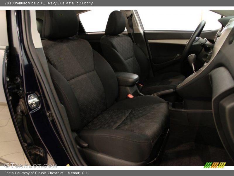 Navy Blue Metallic / Ebony 2010 Pontiac Vibe 2.4L