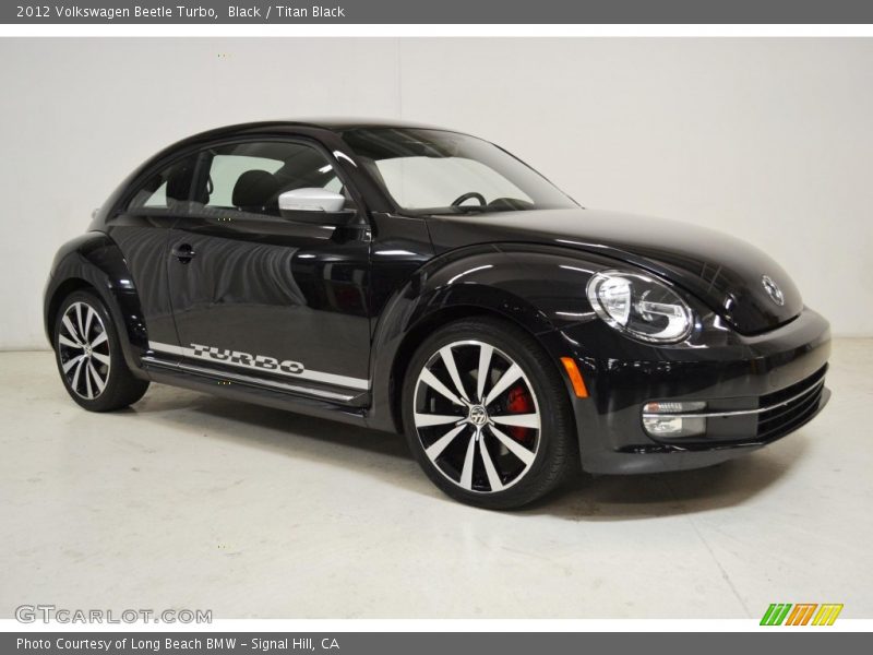Black / Titan Black 2012 Volkswagen Beetle Turbo