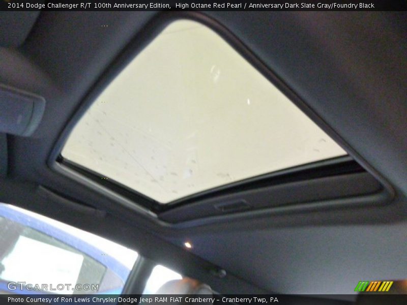 High Octane Red Pearl / Anniversary Dark Slate Gray/Foundry Black 2014 Dodge Challenger R/T 100th Anniversary Edition