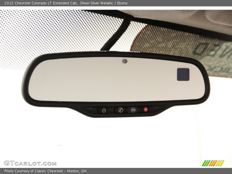 Sheer Silver Metallic / Ebony 2012 Chevrolet Colorado LT Extended Cab
