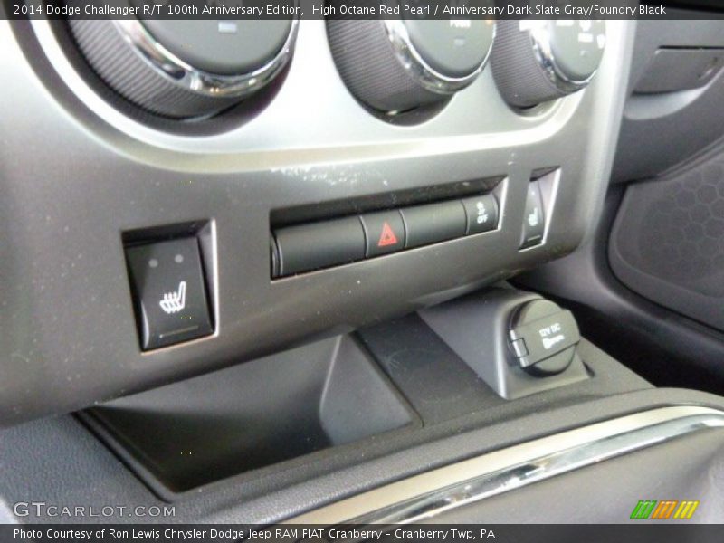 High Octane Red Pearl / Anniversary Dark Slate Gray/Foundry Black 2014 Dodge Challenger R/T 100th Anniversary Edition