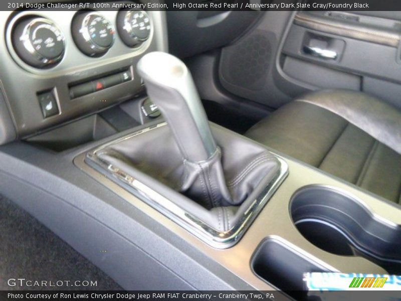 High Octane Red Pearl / Anniversary Dark Slate Gray/Foundry Black 2014 Dodge Challenger R/T 100th Anniversary Edition