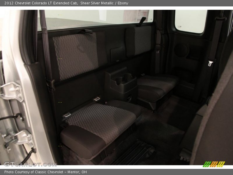 Sheer Silver Metallic / Ebony 2012 Chevrolet Colorado LT Extended Cab