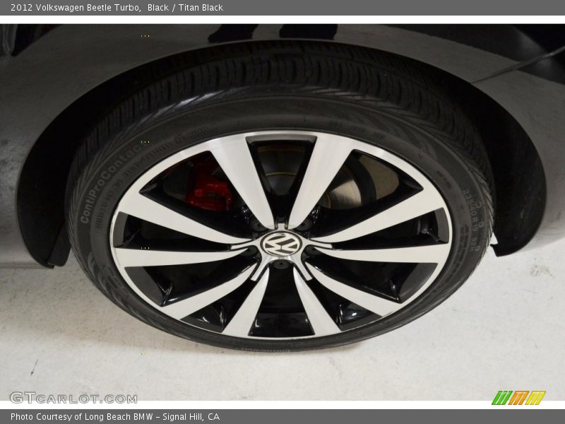 Black / Titan Black 2012 Volkswagen Beetle Turbo