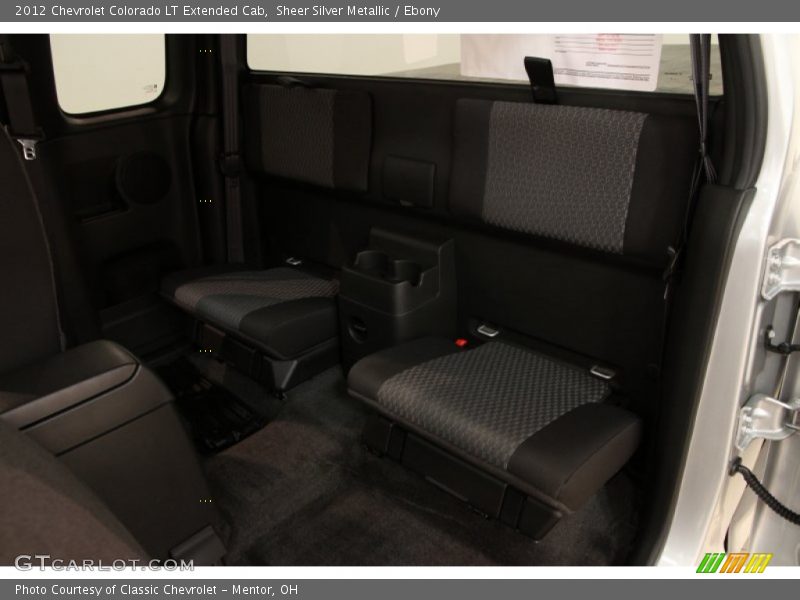 Sheer Silver Metallic / Ebony 2012 Chevrolet Colorado LT Extended Cab