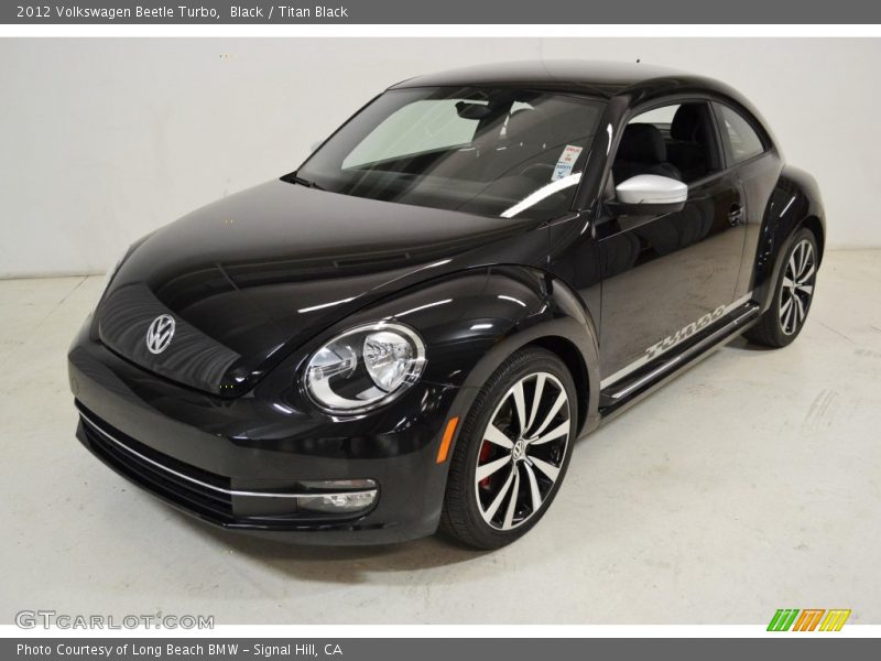 Black / Titan Black 2012 Volkswagen Beetle Turbo
