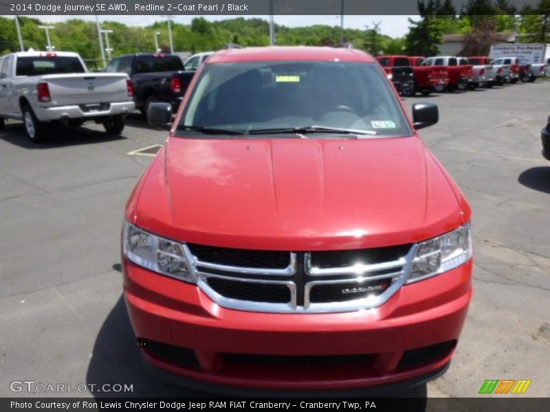 Redline 2-Coat Pearl / Black 2014 Dodge Journey SE AWD