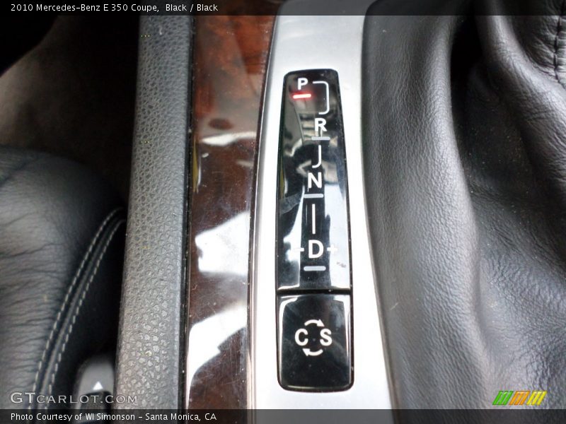Black / Black 2010 Mercedes-Benz E 350 Coupe
