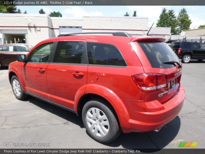 Redline 2-Coat Pearl / Black 2014 Dodge Journey SE AWD