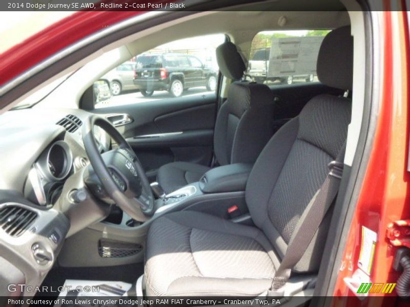 Redline 2-Coat Pearl / Black 2014 Dodge Journey SE AWD