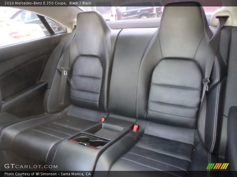 Black / Black 2010 Mercedes-Benz E 350 Coupe