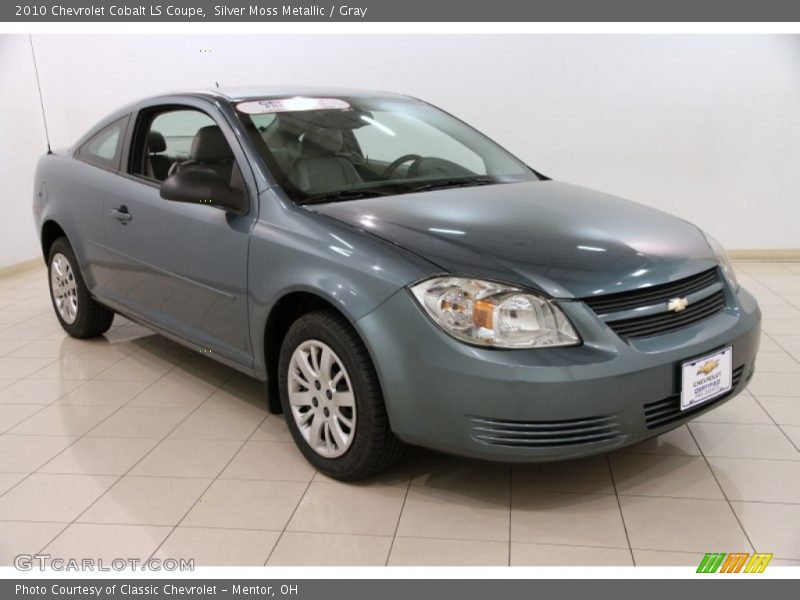 Silver Moss Metallic / Gray 2010 Chevrolet Cobalt LS Coupe