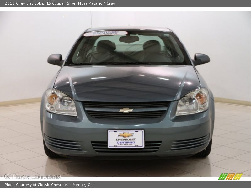 Silver Moss Metallic / Gray 2010 Chevrolet Cobalt LS Coupe