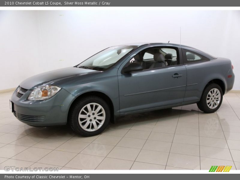 Silver Moss Metallic / Gray 2010 Chevrolet Cobalt LS Coupe