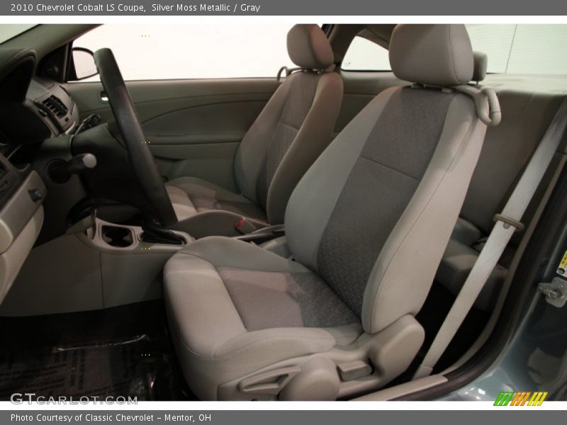 Silver Moss Metallic / Gray 2010 Chevrolet Cobalt LS Coupe