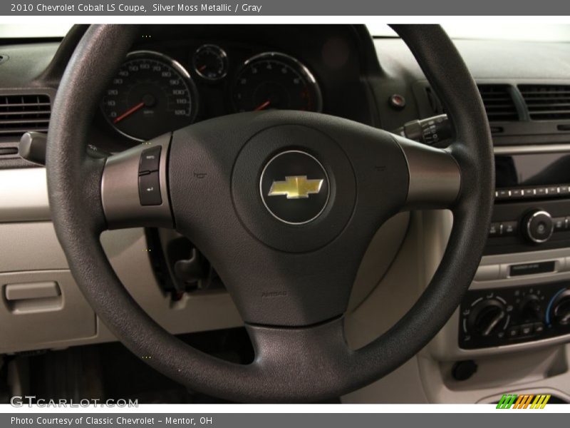 Silver Moss Metallic / Gray 2010 Chevrolet Cobalt LS Coupe
