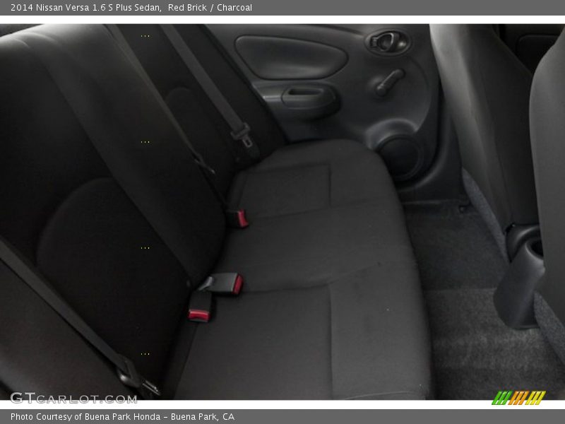 Red Brick / Charcoal 2014 Nissan Versa 1.6 S Plus Sedan