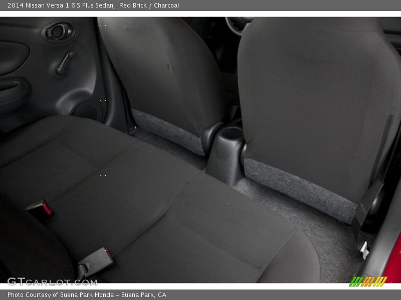 Red Brick / Charcoal 2014 Nissan Versa 1.6 S Plus Sedan
