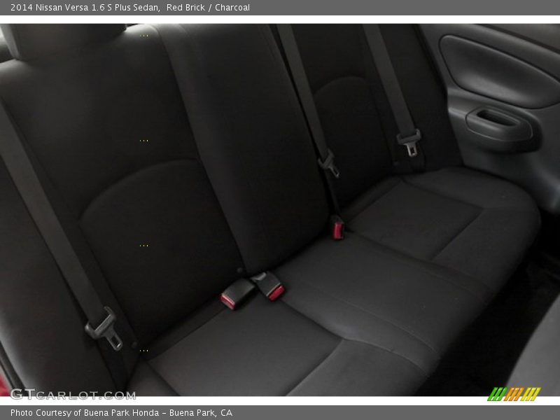 Red Brick / Charcoal 2014 Nissan Versa 1.6 S Plus Sedan