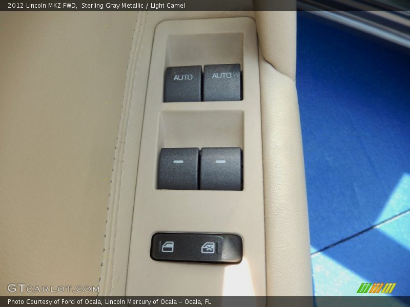 Sterling Gray Metallic / Light Camel 2012 Lincoln MKZ FWD
