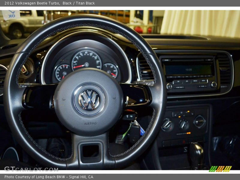 Black / Titan Black 2012 Volkswagen Beetle Turbo