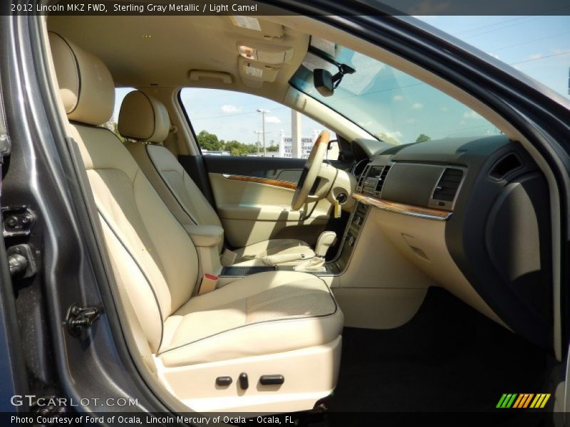 Sterling Gray Metallic / Light Camel 2012 Lincoln MKZ FWD