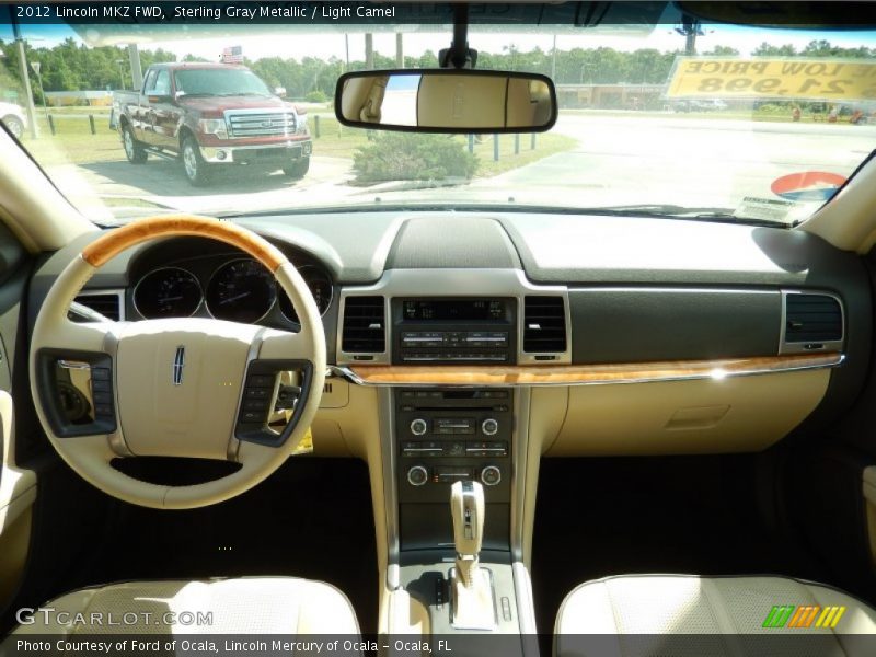 Sterling Gray Metallic / Light Camel 2012 Lincoln MKZ FWD