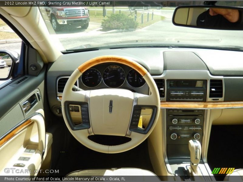 Sterling Gray Metallic / Light Camel 2012 Lincoln MKZ FWD