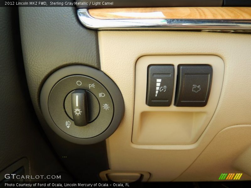 Sterling Gray Metallic / Light Camel 2012 Lincoln MKZ FWD
