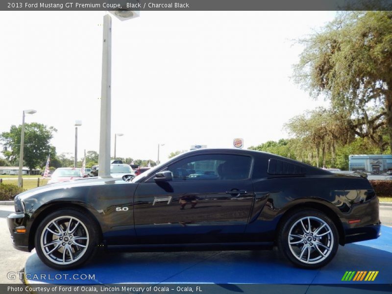 Black / Charcoal Black 2013 Ford Mustang GT Premium Coupe