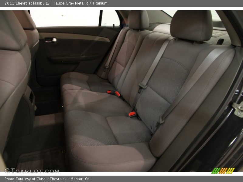 Taupe Gray Metallic / Titanium 2011 Chevrolet Malibu LS