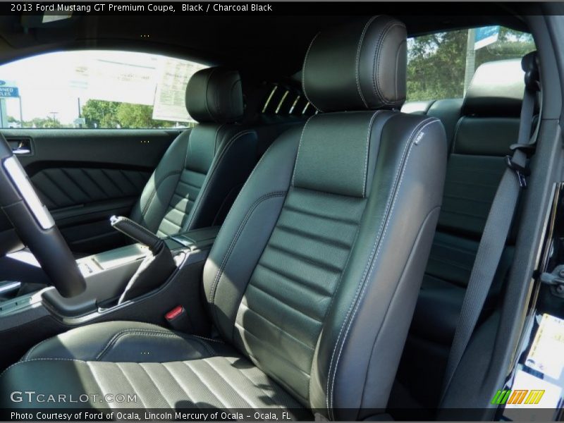 Black / Charcoal Black 2013 Ford Mustang GT Premium Coupe