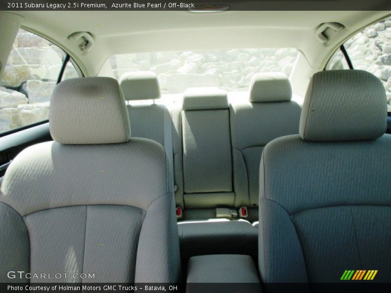 Azurite Blue Pearl / Off-Black 2011 Subaru Legacy 2.5i Premium